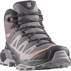 NWT Salomon X Ultra 360 Mid CSWP Boot Women's size 8.5 Plum Kitten/Phantom/Cork